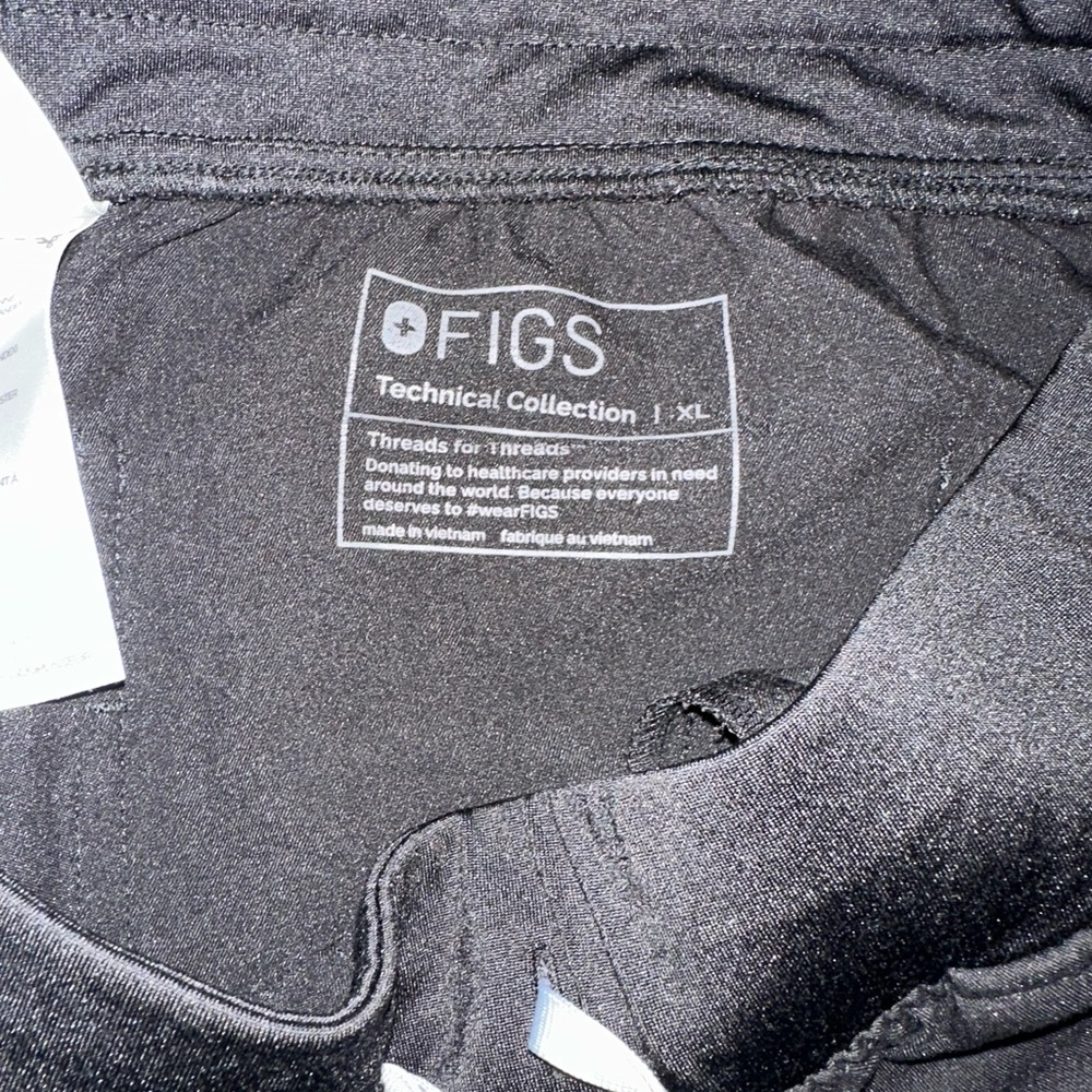 Figs Black Technical Collection Pants - Picture 3 of 3
